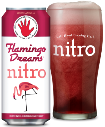Flamingo Dreams can & glass